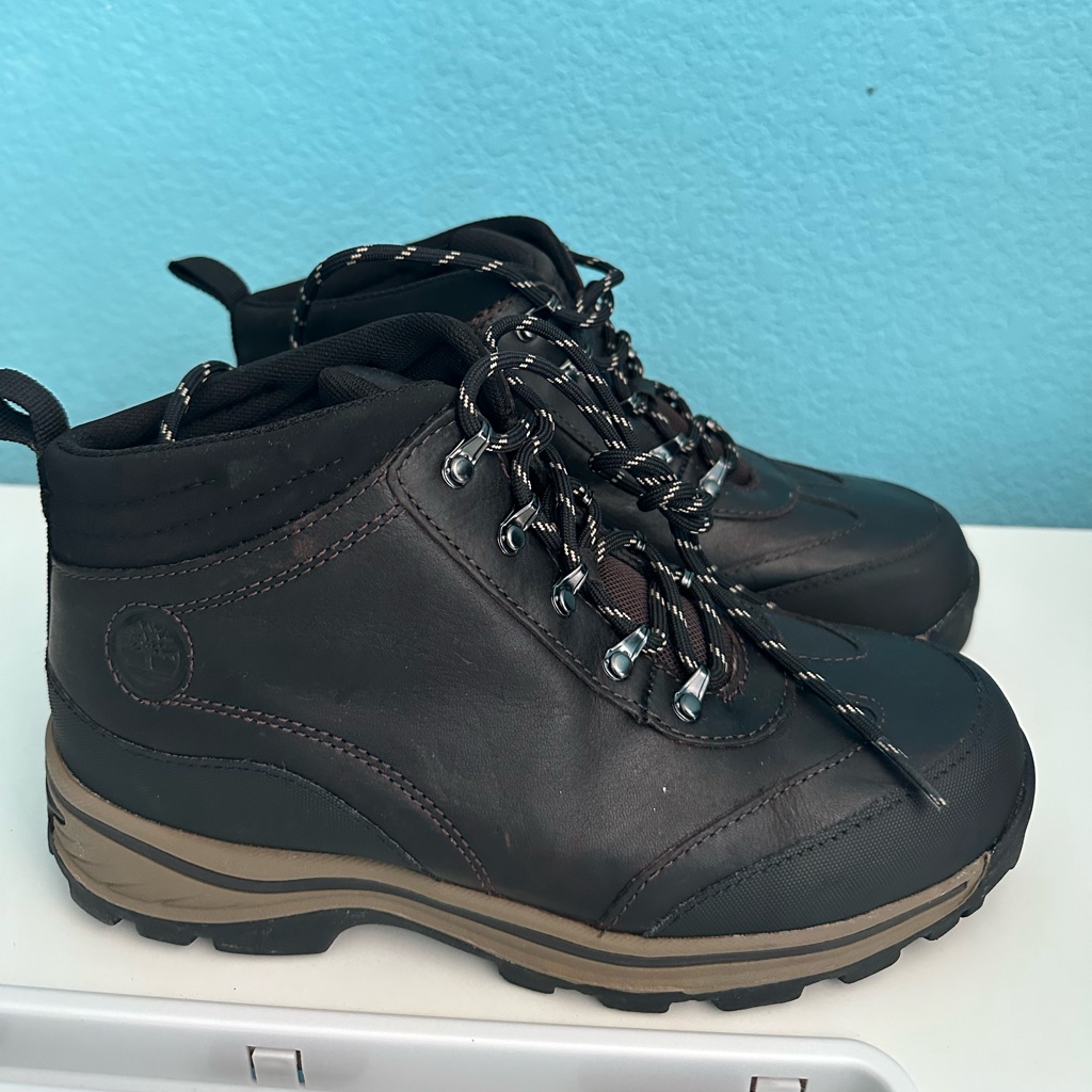 Timberland Kids' Mt. Maddsen Mid Waterproof Hiking Boots